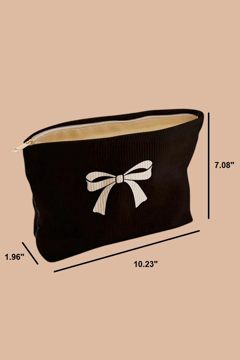 Bowtie Cosmetic Clutch