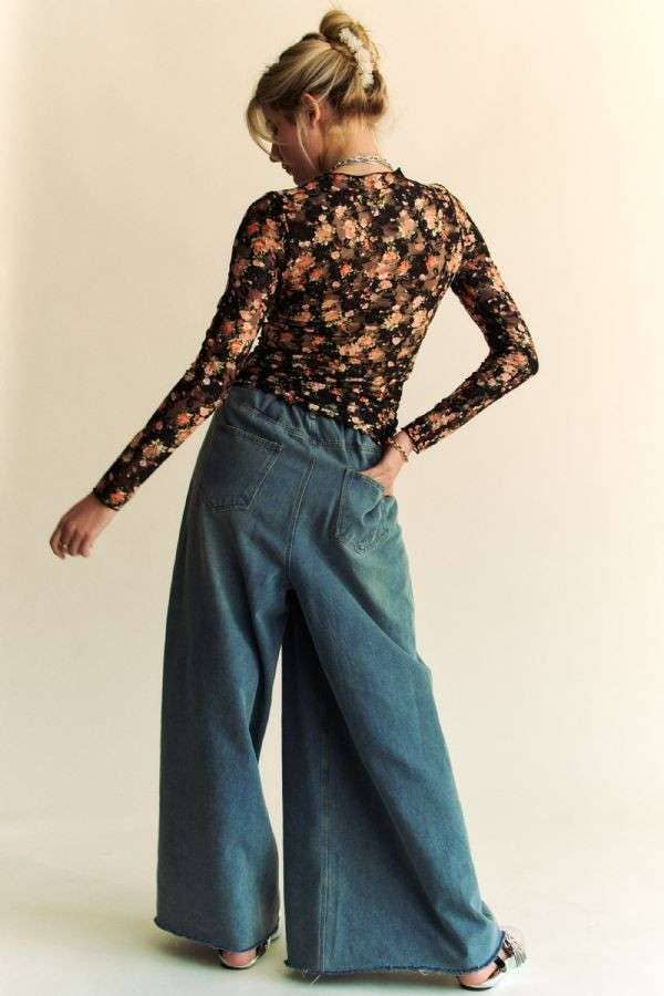 Jill Mesh Top