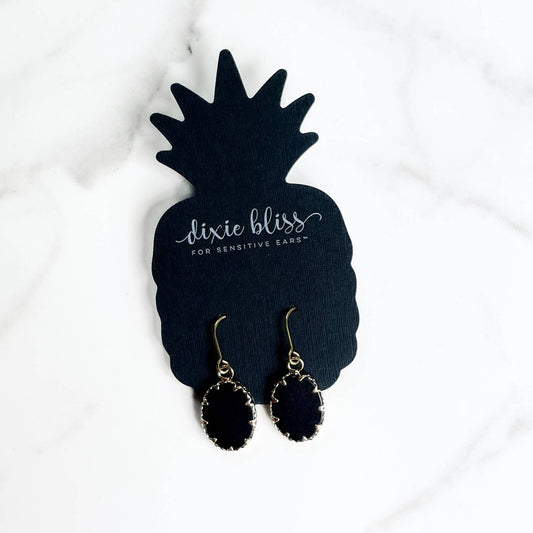 Onyx Dangle Earrings