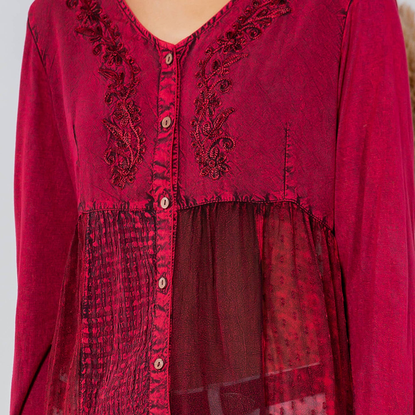 Ava Western Top
