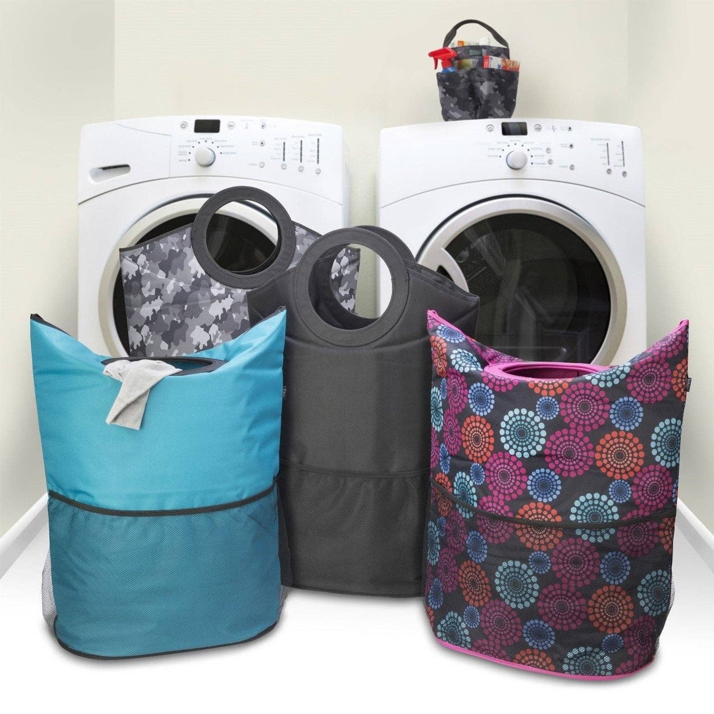 Laundry Hamper Tote: Camo