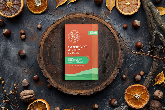 Comfort & Joy Hazelnut Orange Tea Sample