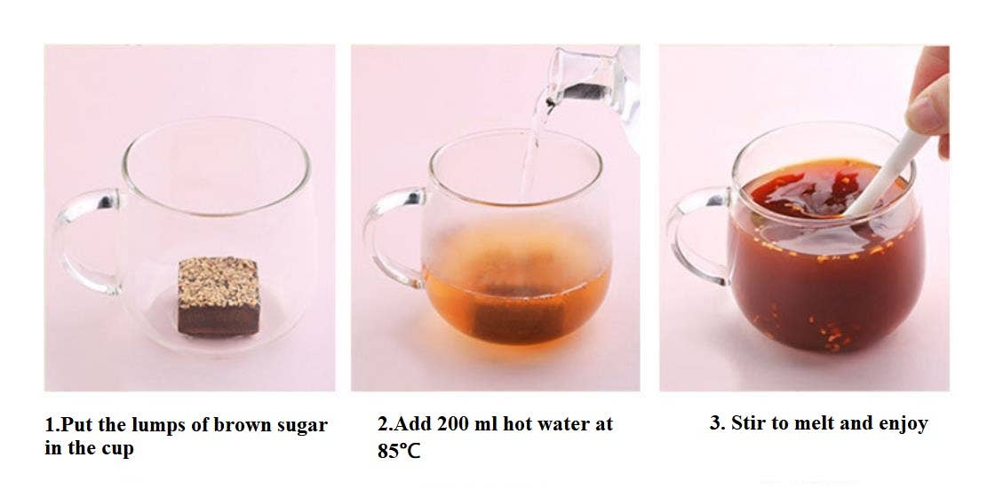 Gourmet Honey Sugar Cubes: Chrysanthemum