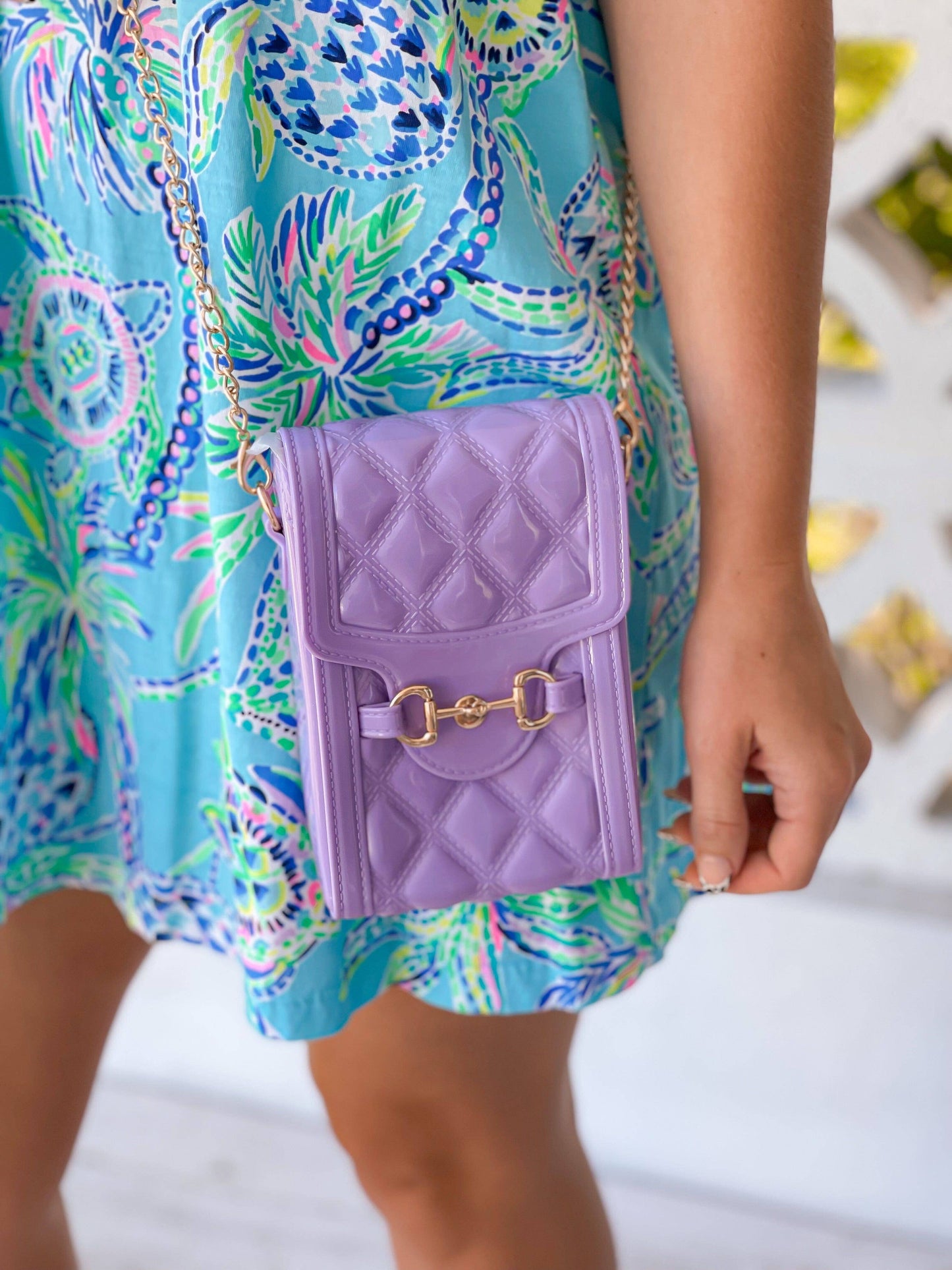 Wisteria -Jelly Mini Crossbody Bag