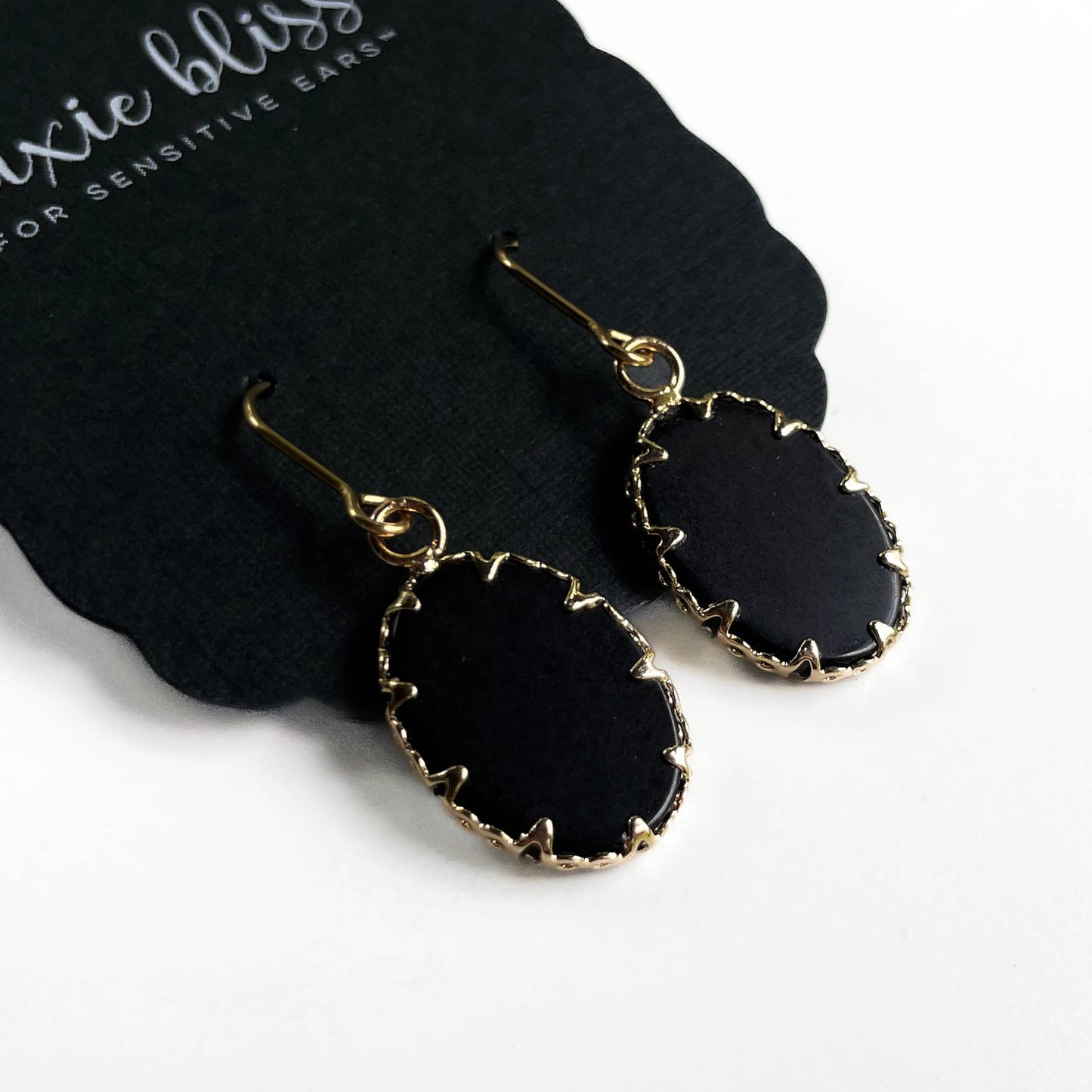 Onyx Dangle Earrings