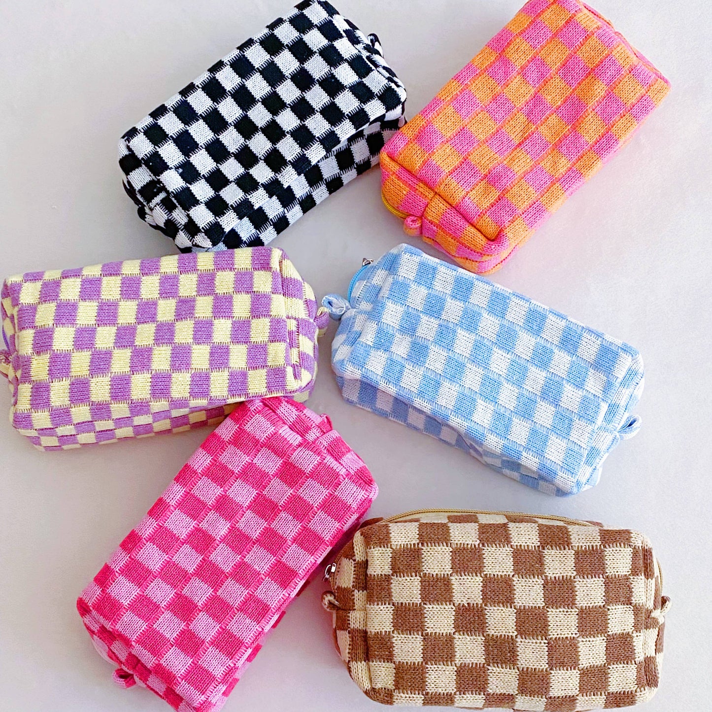 Sun Joy Check Yourself Cosmetic Bag