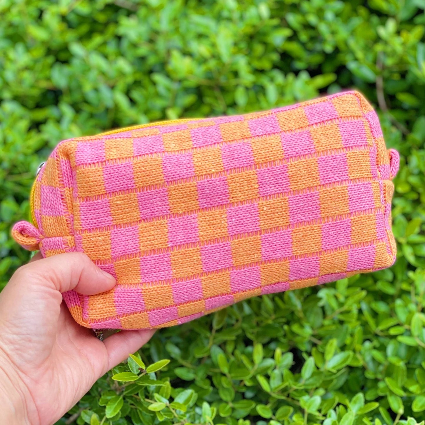 Sun Joy Check Yourself Cosmetic Bag