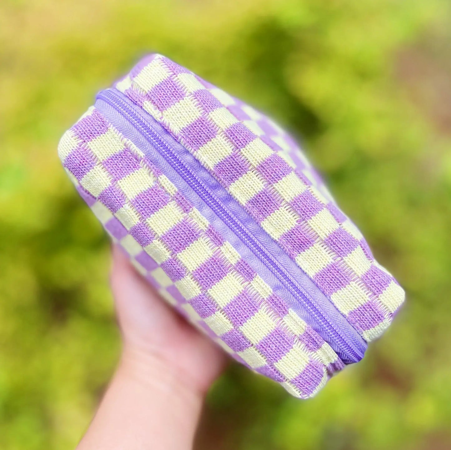 Sun Joy Check Yourself Cosmetic Bag