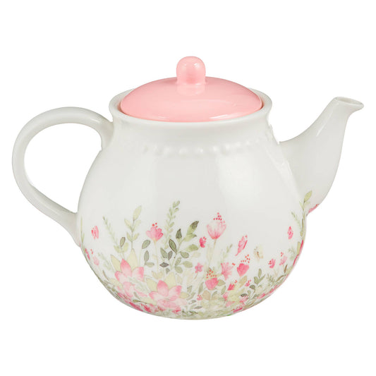 Faith Hope Love Teapot