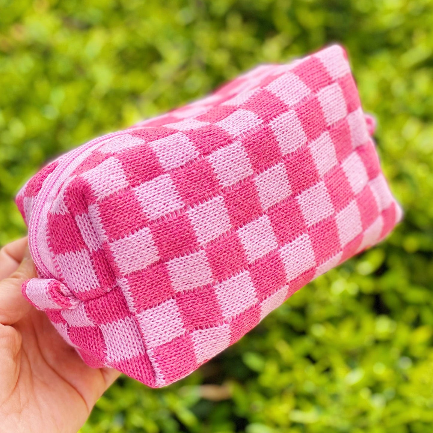 Sun Joy Check Yourself Cosmetic Bag