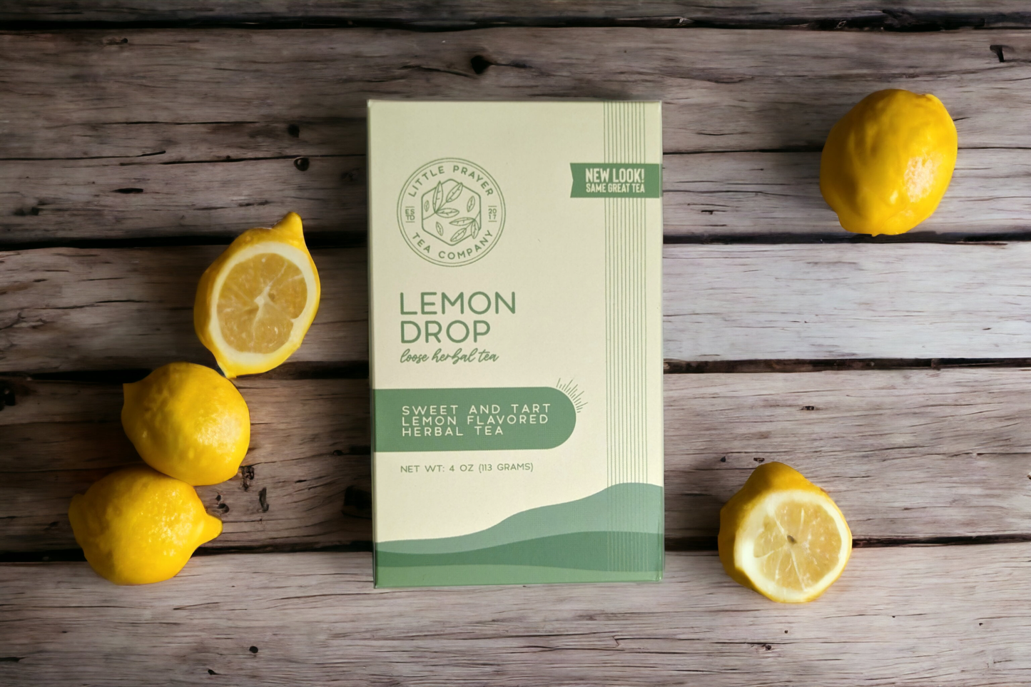 Lemon Drop Herbal Tea Sample