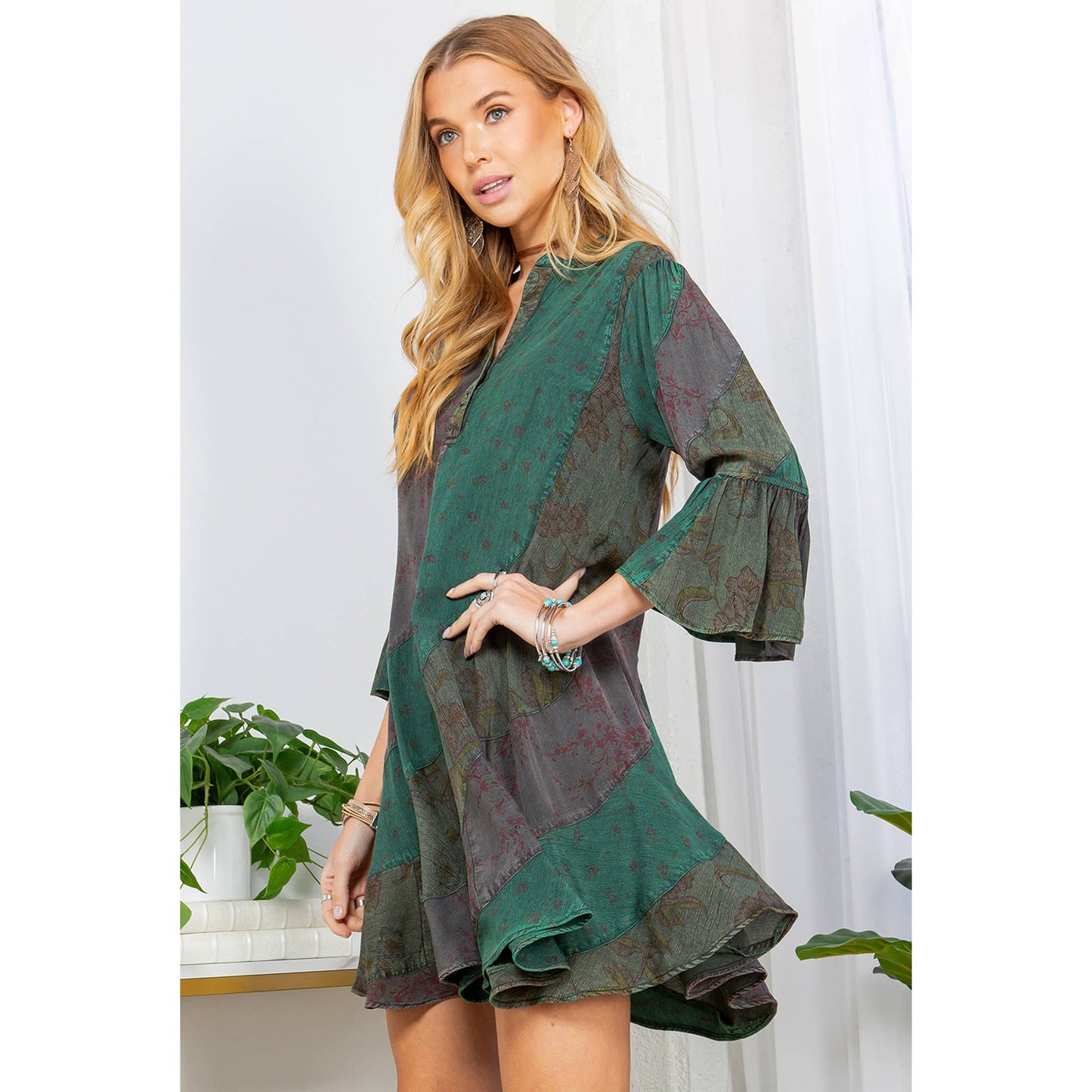 Bianca Patchwork Dress