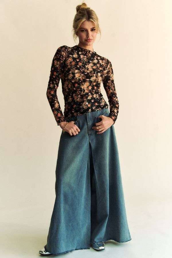 Jill Mesh Top