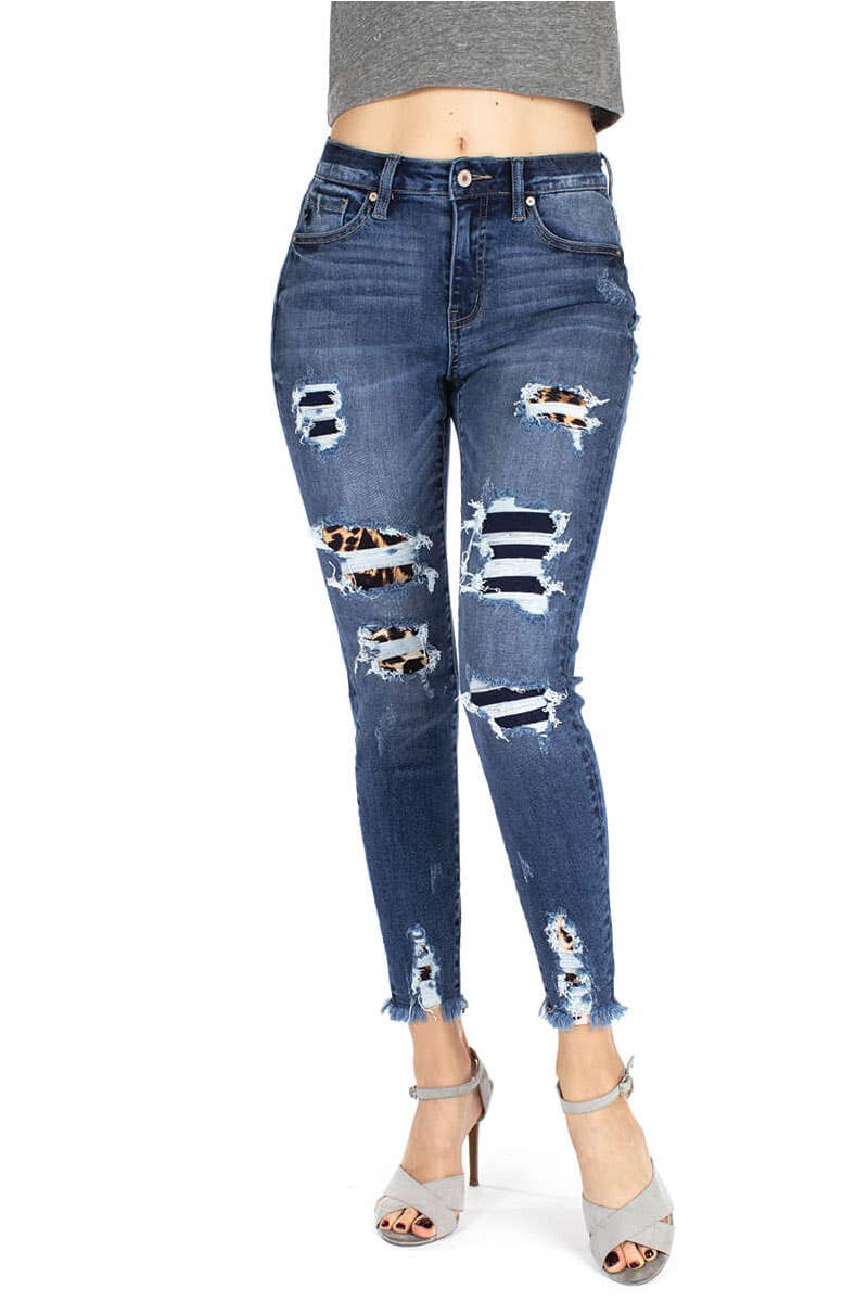 Gemma High Rise Skinny Jeans