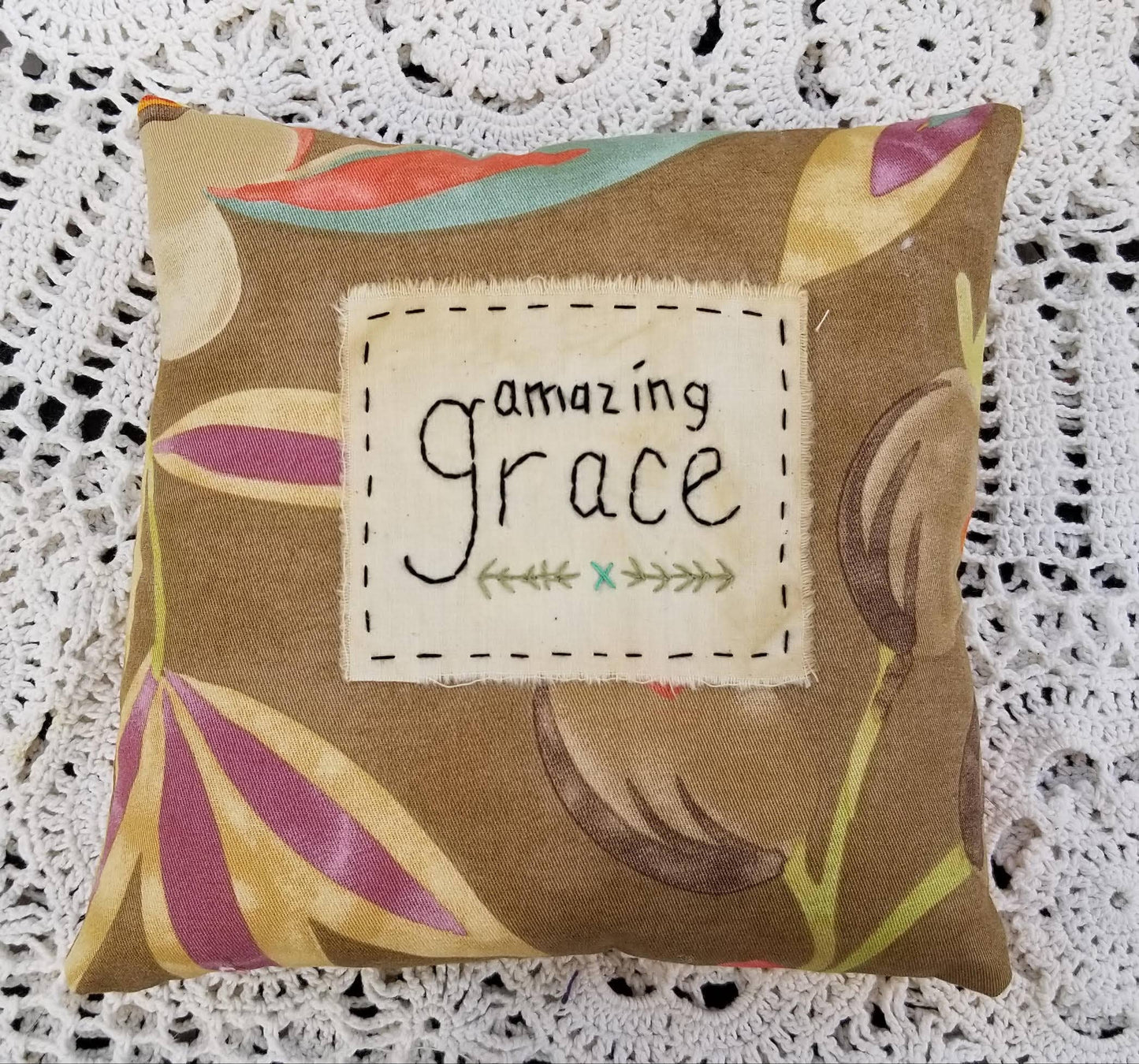 Amazing Grace Pillow