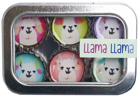Llama Llama Magnet - Six Pack