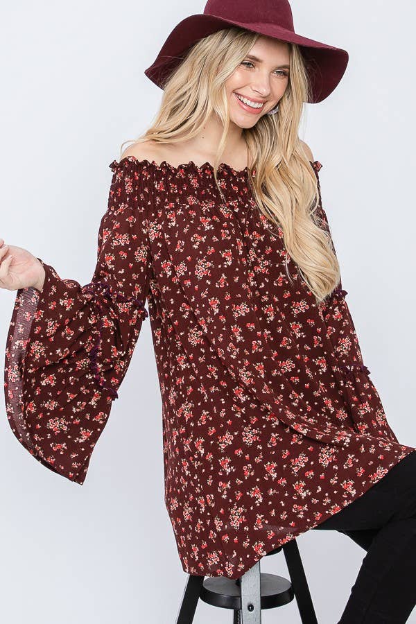Sarah Bell Sleeve Top