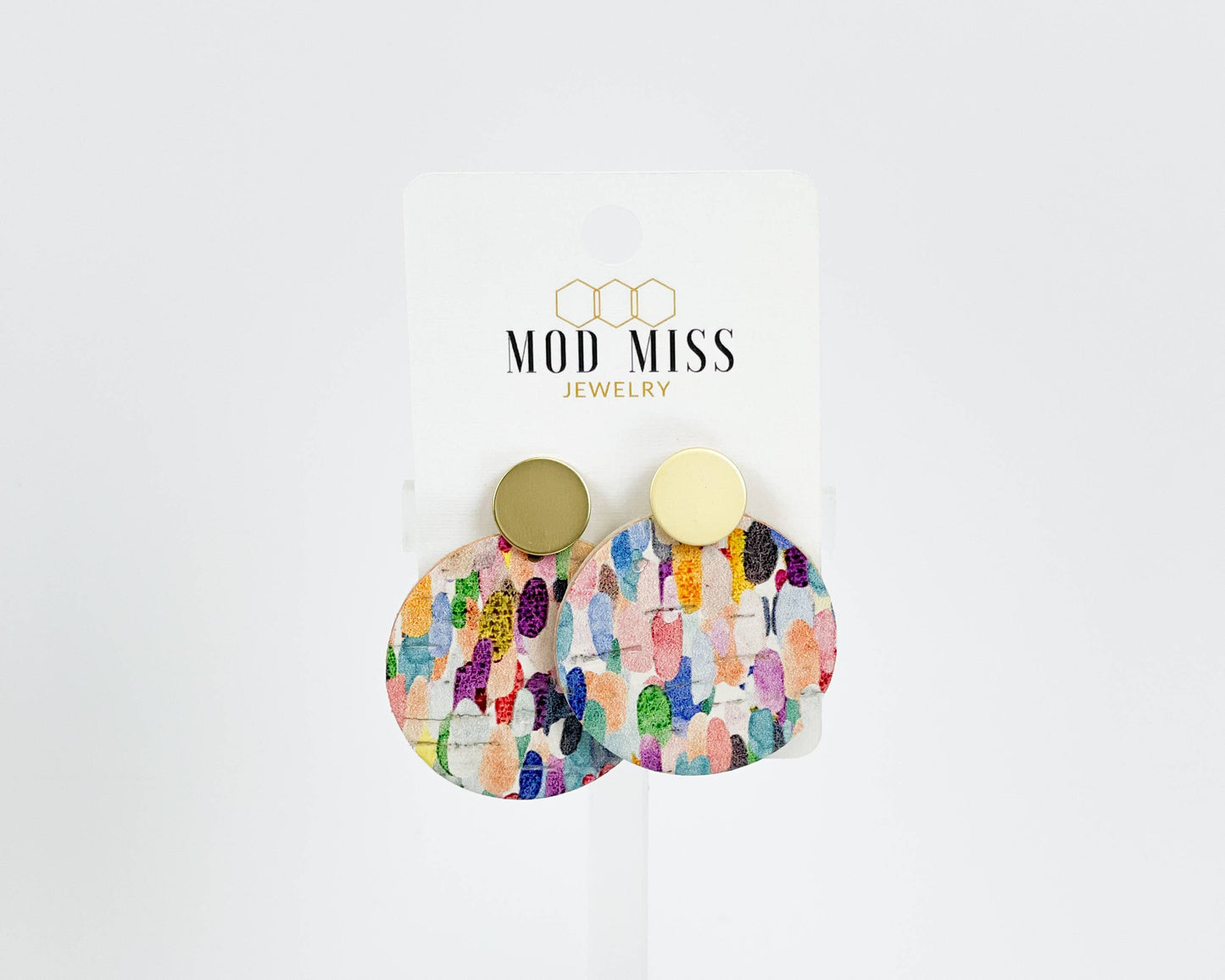 Confetti Rainbow Earring