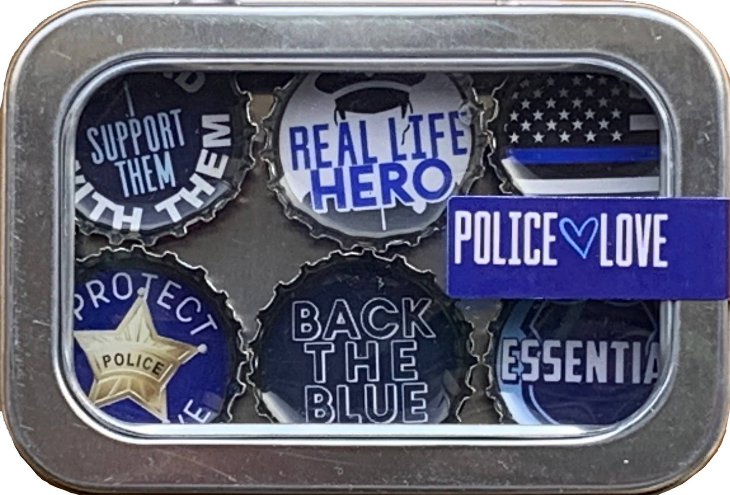 Police Love Magnet - Six Pack