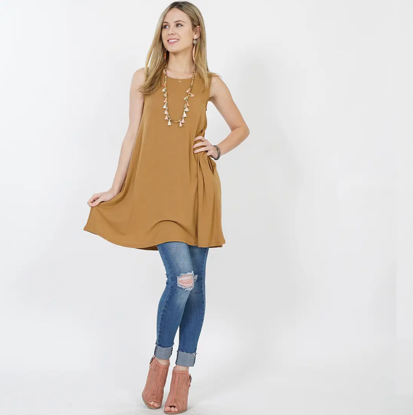 Breena Sleeveless Tunic