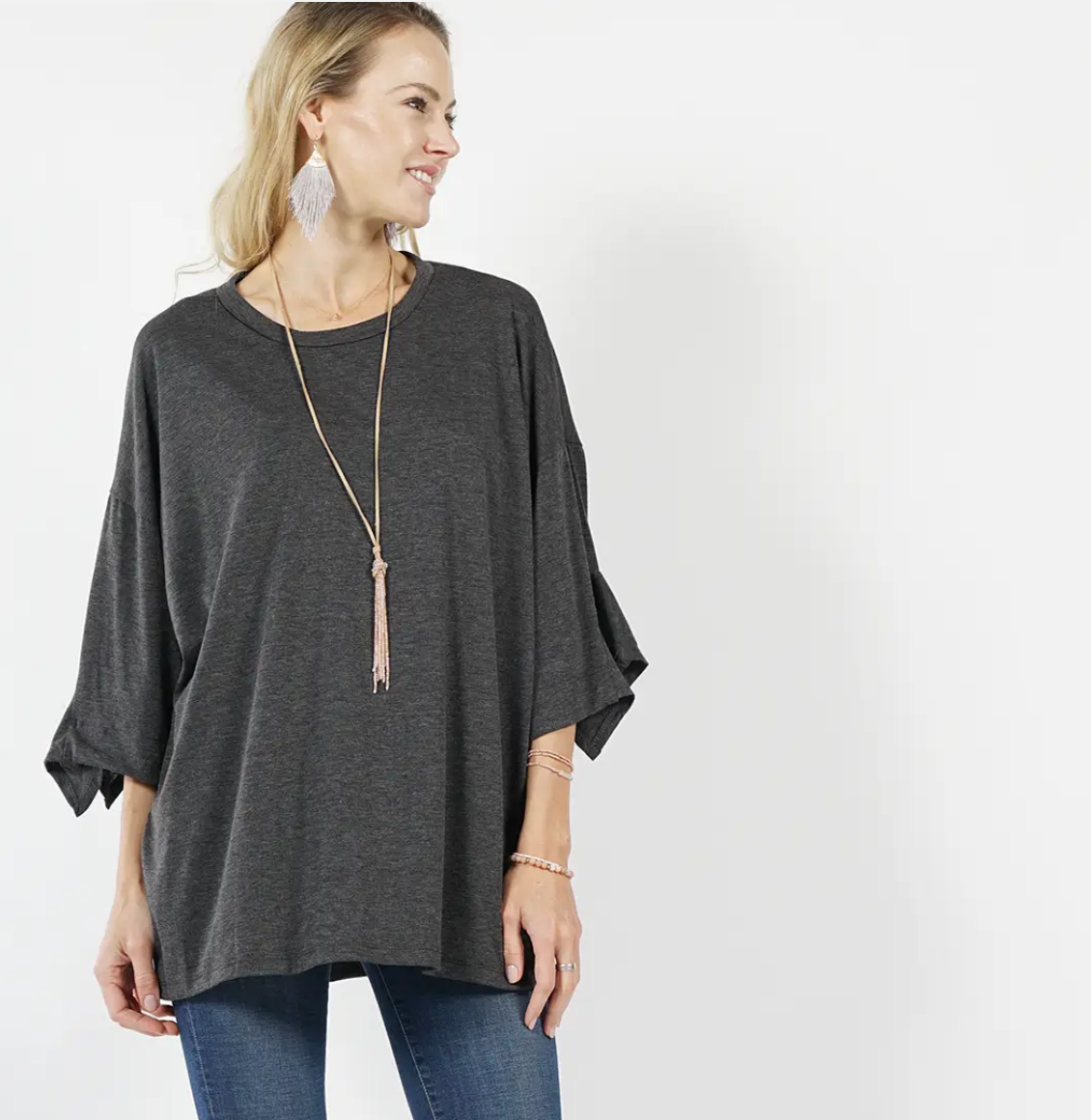 Flutter Sleeve Tunic