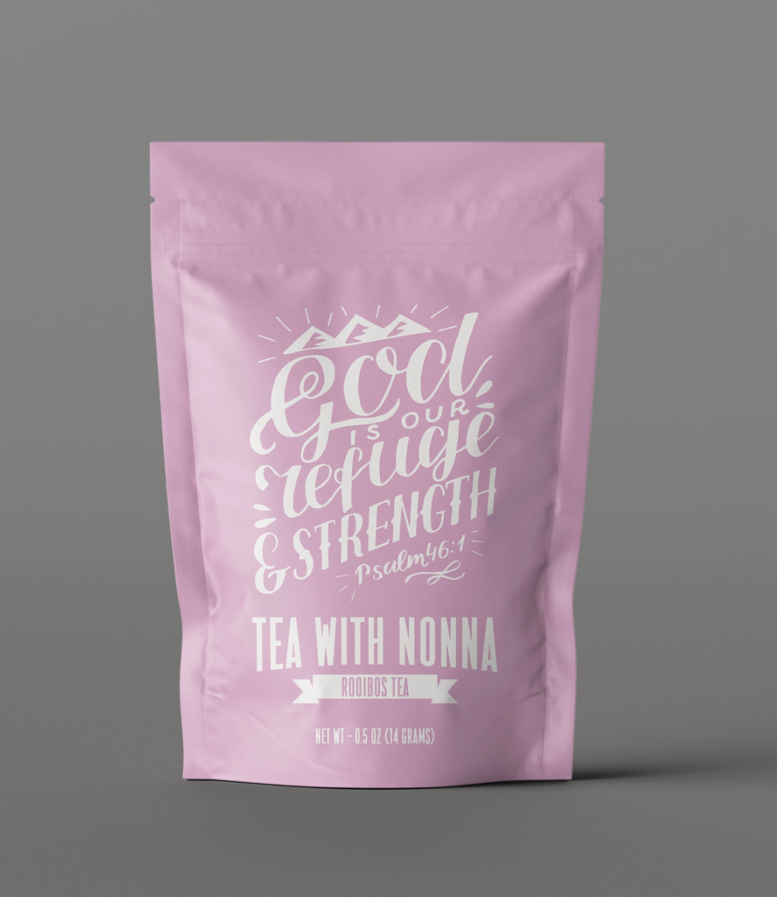 "God Is Our Refuge" Caramel Rooibos Tea