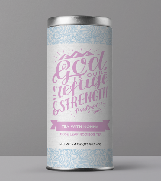 "God Is Our Refuge" Caramel Rooibos Tea