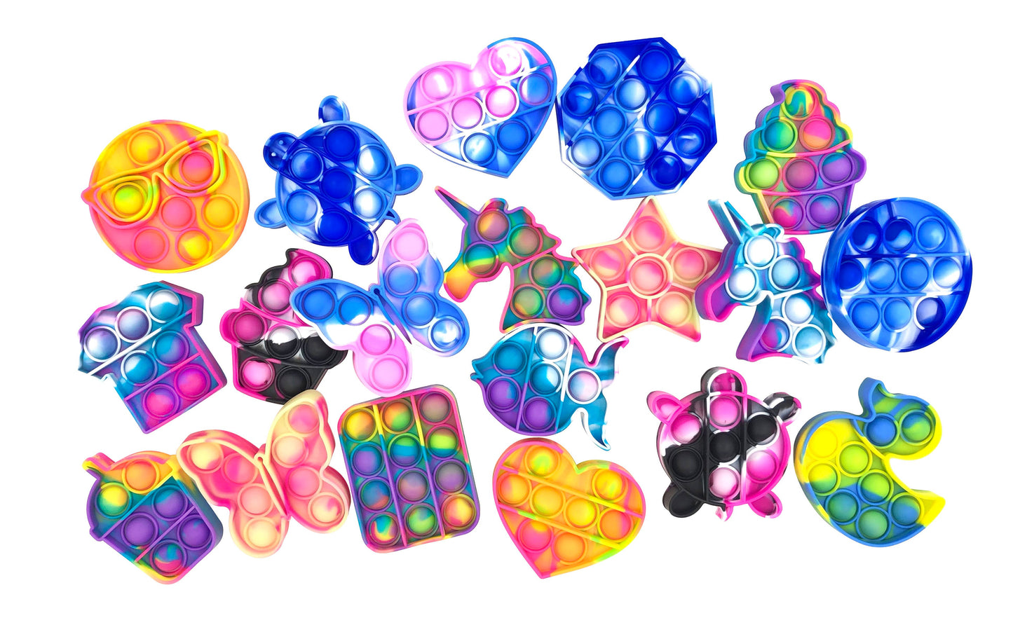 Mini Pocket Size Tie Dye Crazy Snaps