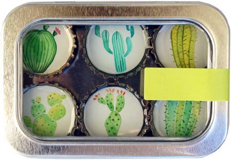 Cactus Magnet - Six Pack