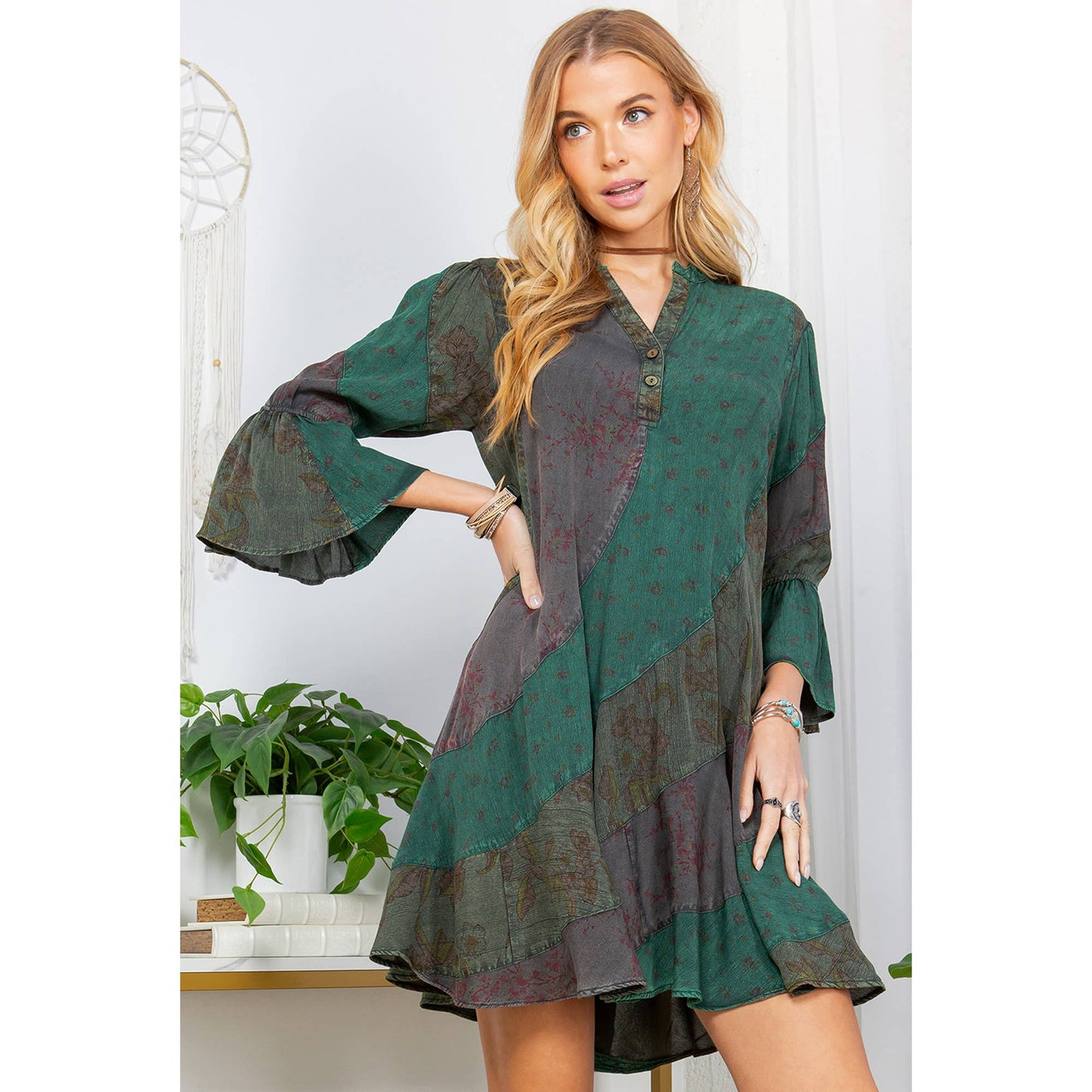 Bianca Patchwork Dress