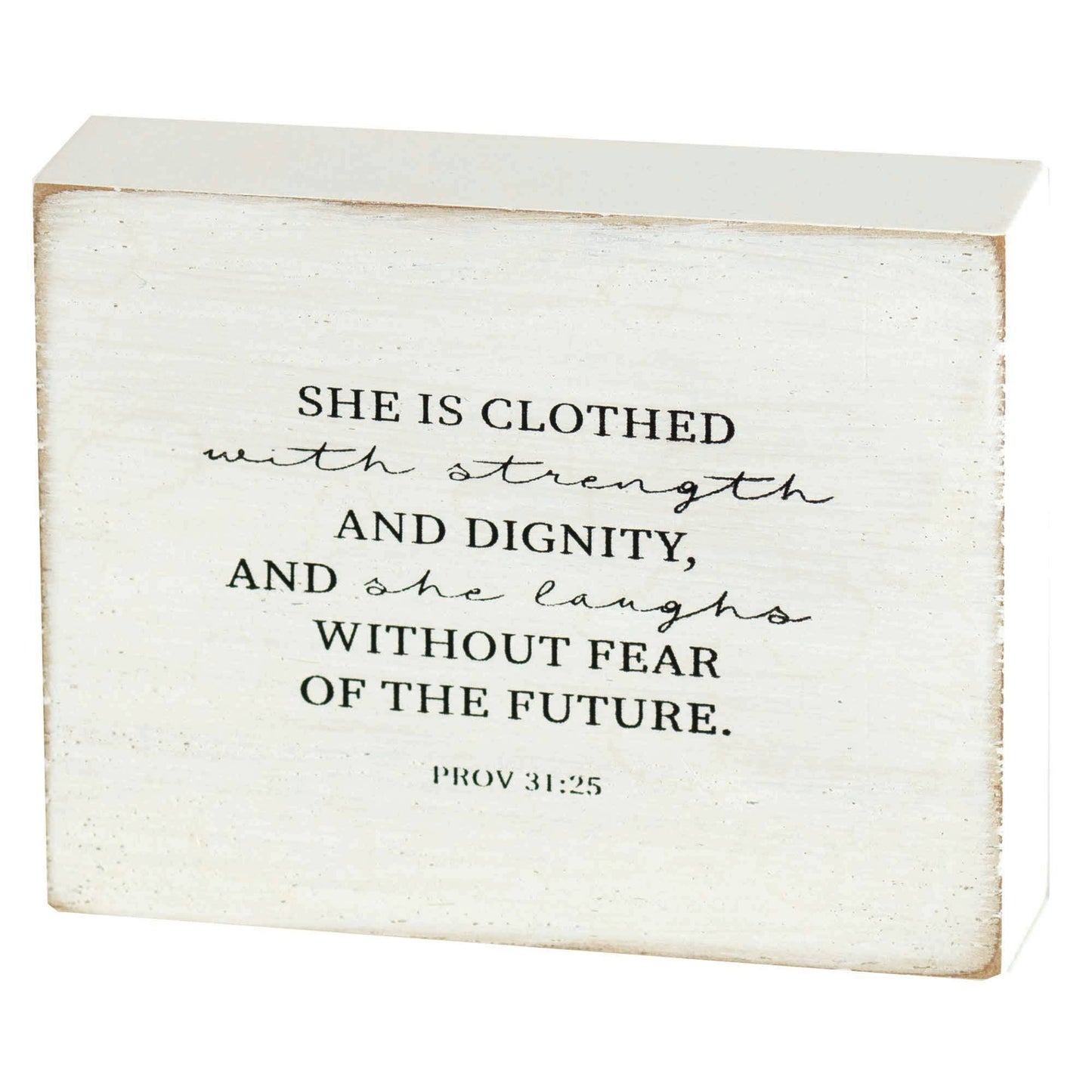 Dicksons - She Is Clothed With Strength Tabletop Plock