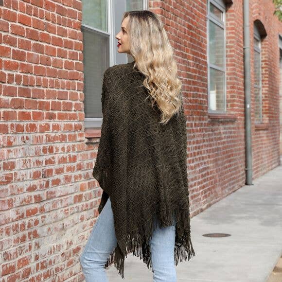 Verde Soft Knit Wrap (Olive)