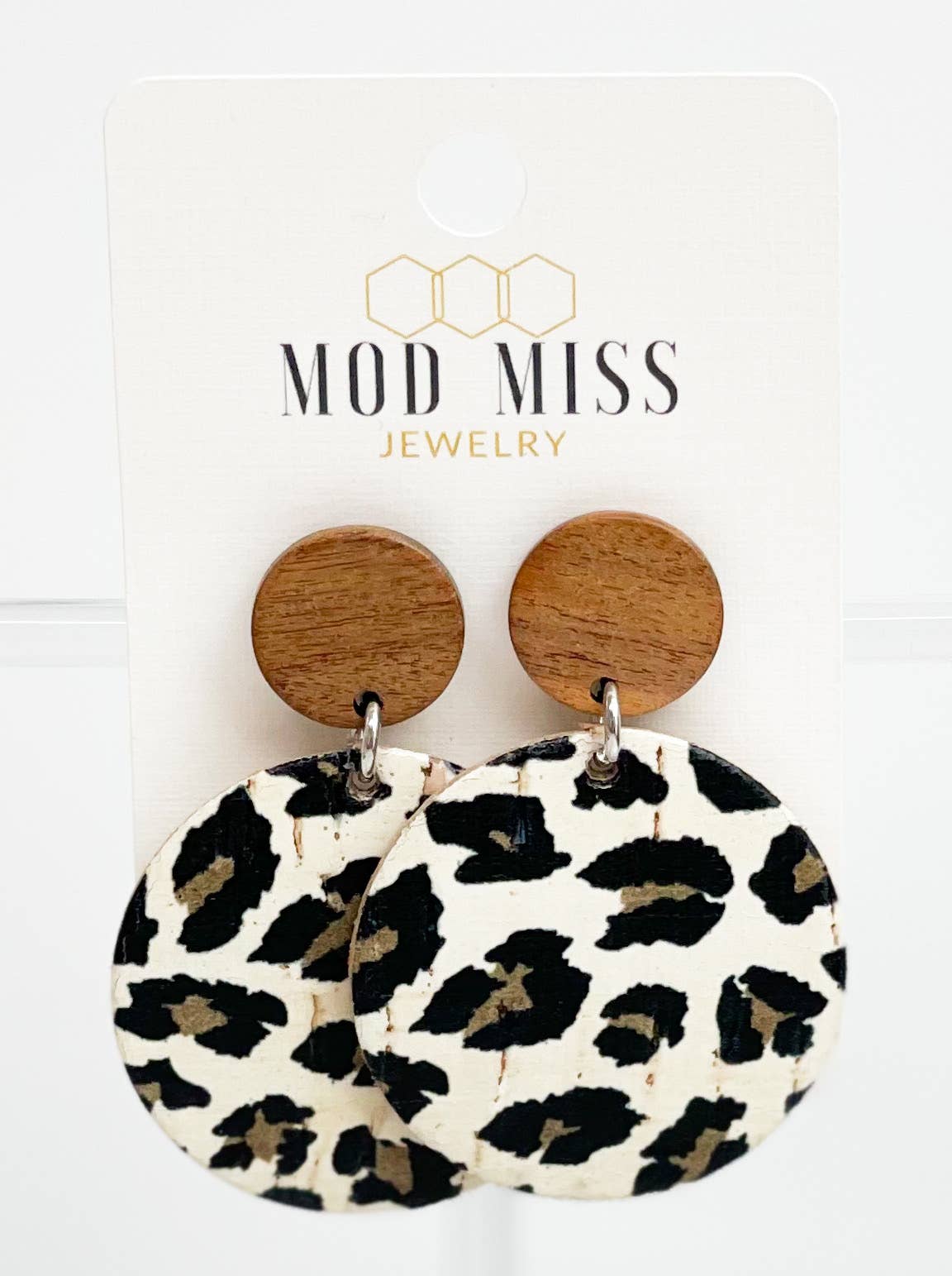 Leopard Light Earring