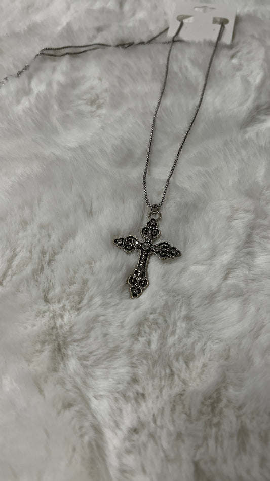 Sparkle Cross Necklace