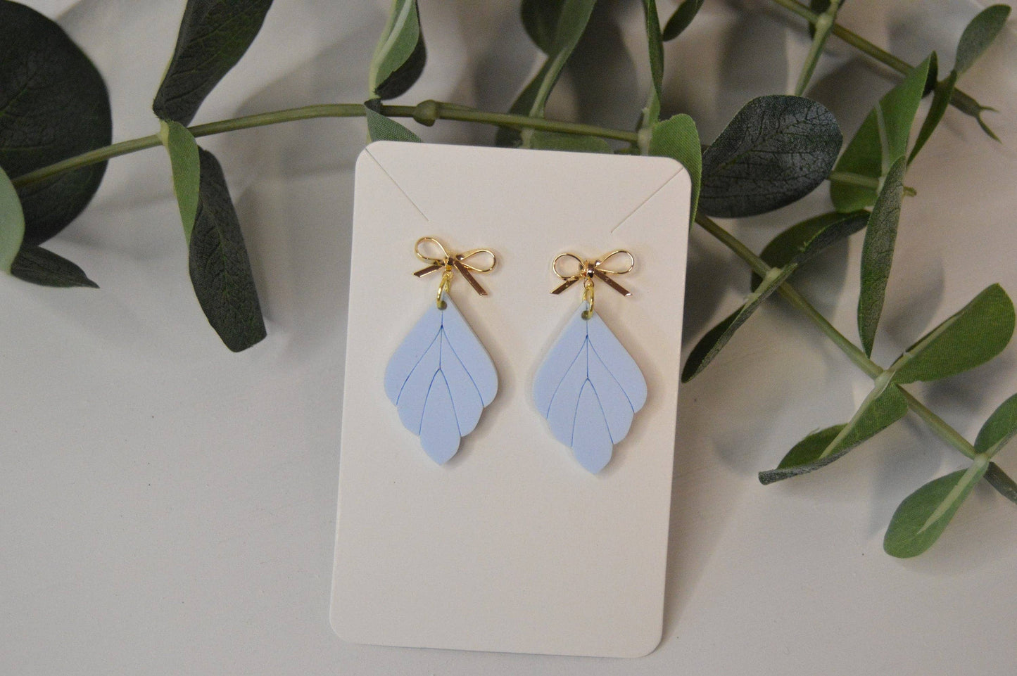 Misty Leaf Earrings