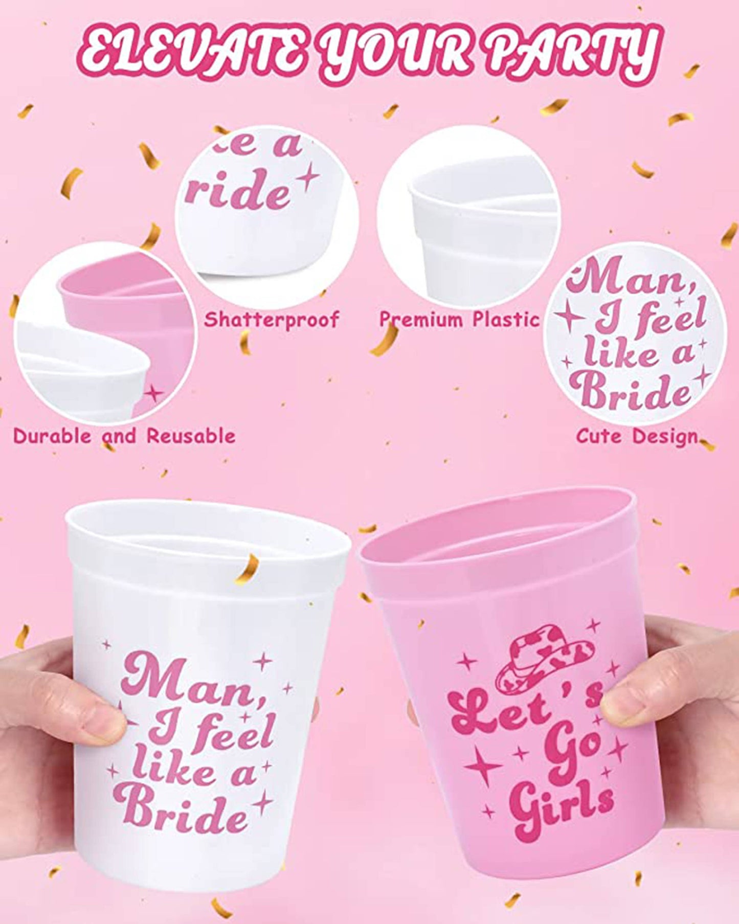 Bachelorette Cups