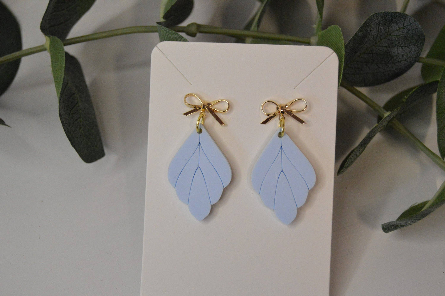 Misty Leaf Earrings