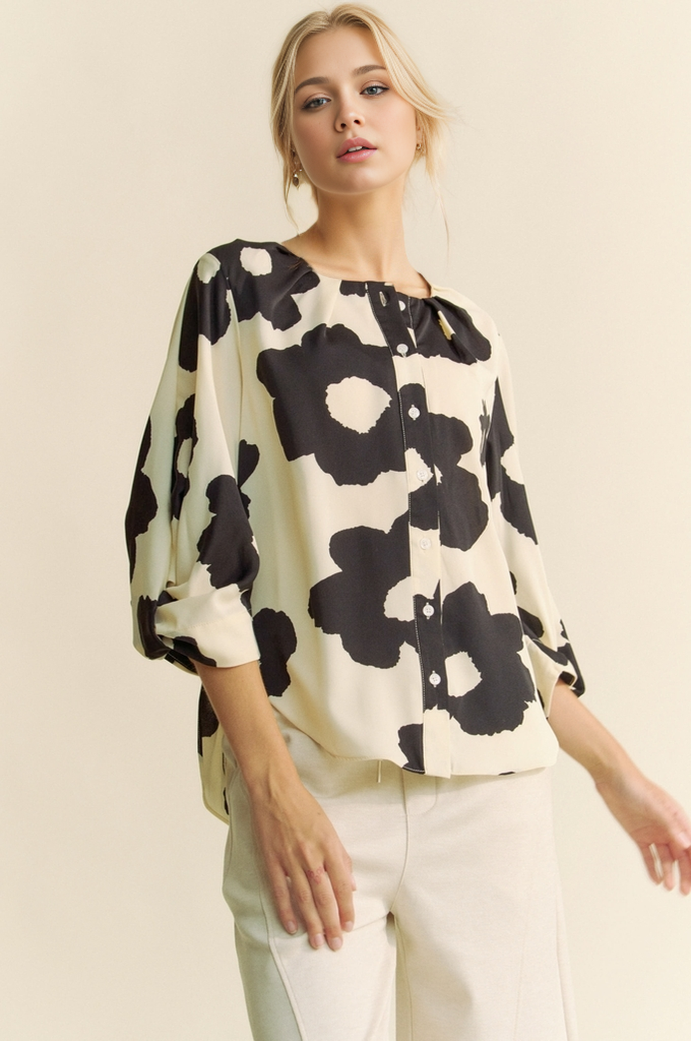 Aimee Floral Tunic