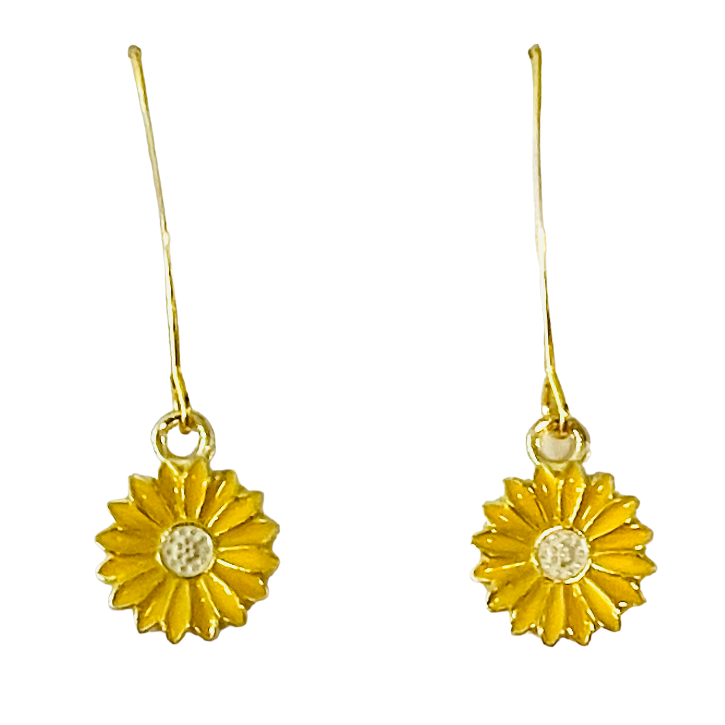 Sunflower Dangle Earrings