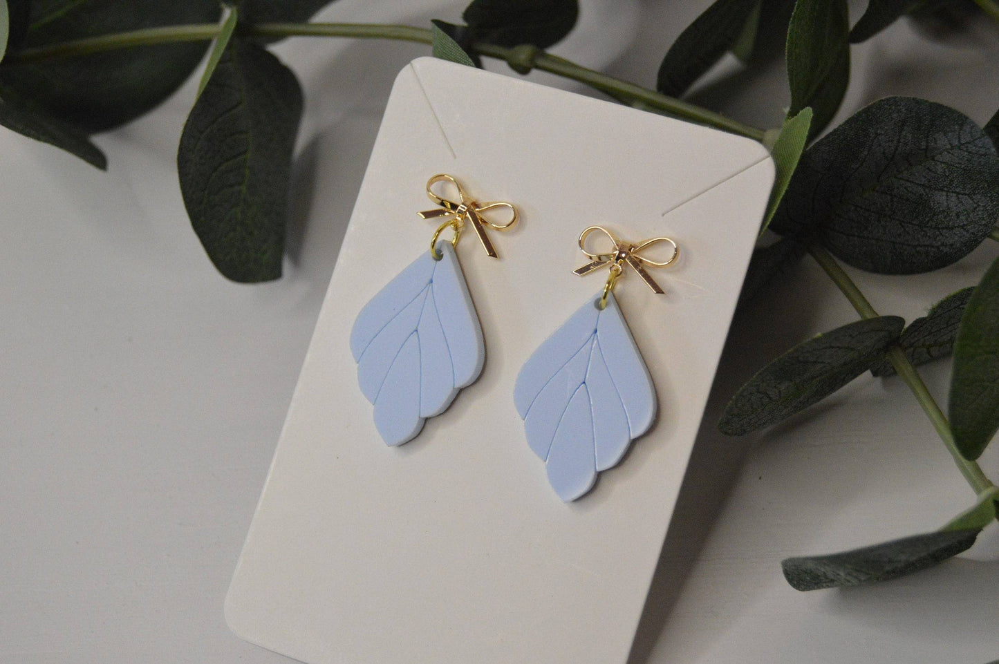 Misty Leaf Earrings