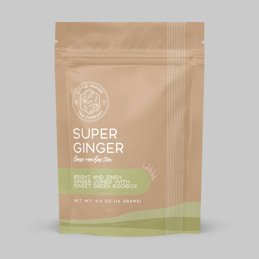 Super Ginger Green Rooibos Tea Sample