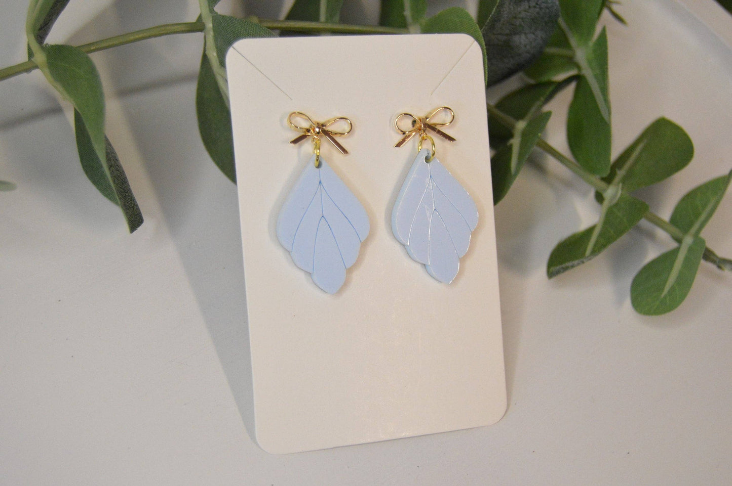 Misty Leaf Earrings