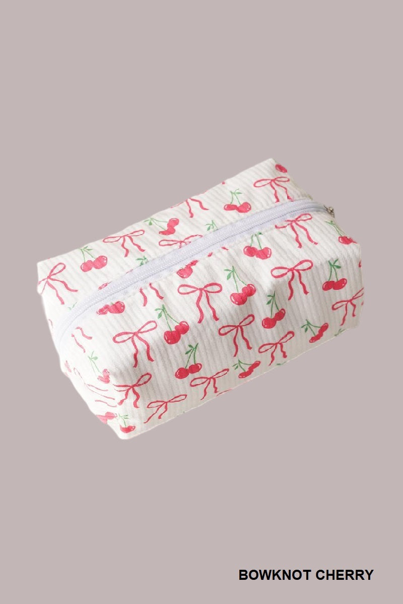 Bowtie Cosmetic Pouch