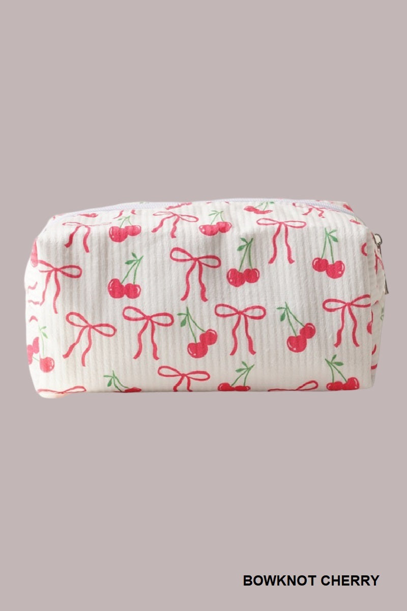 Bowtie Cosmetic Pouch