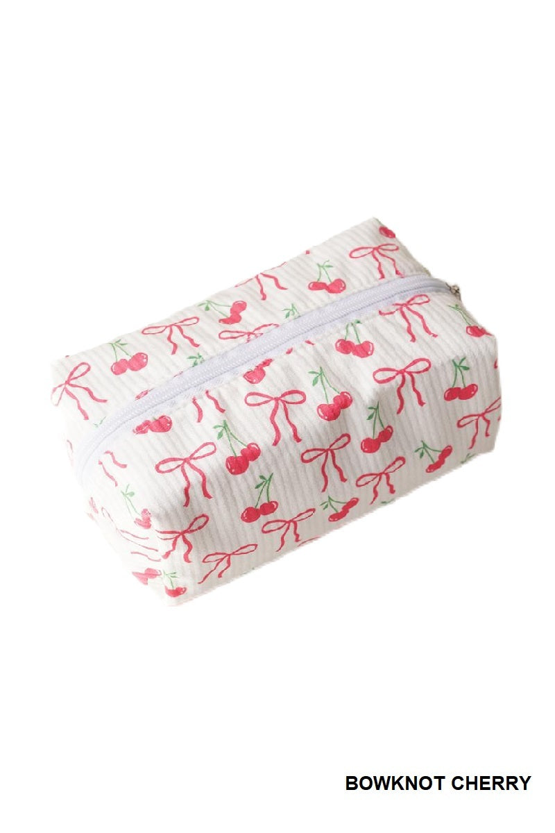 Bowtie Cosmetic Pouch