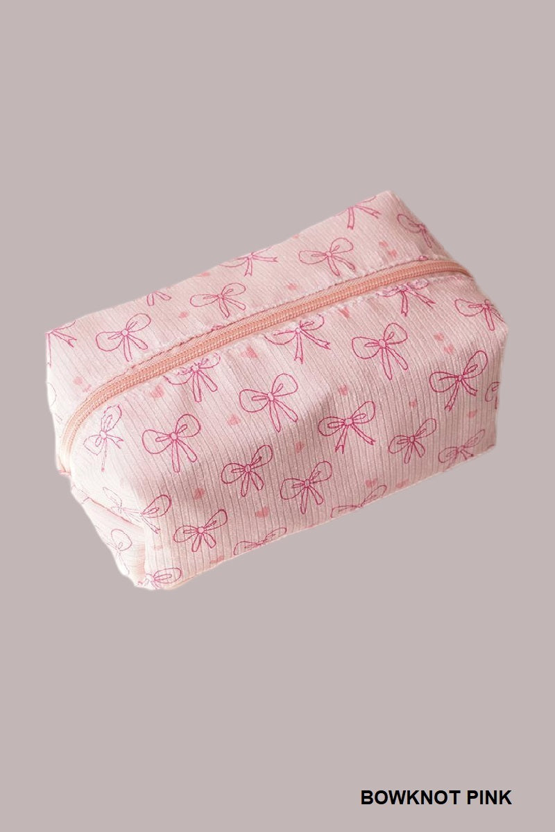Bowtie Cosmetic Pouch