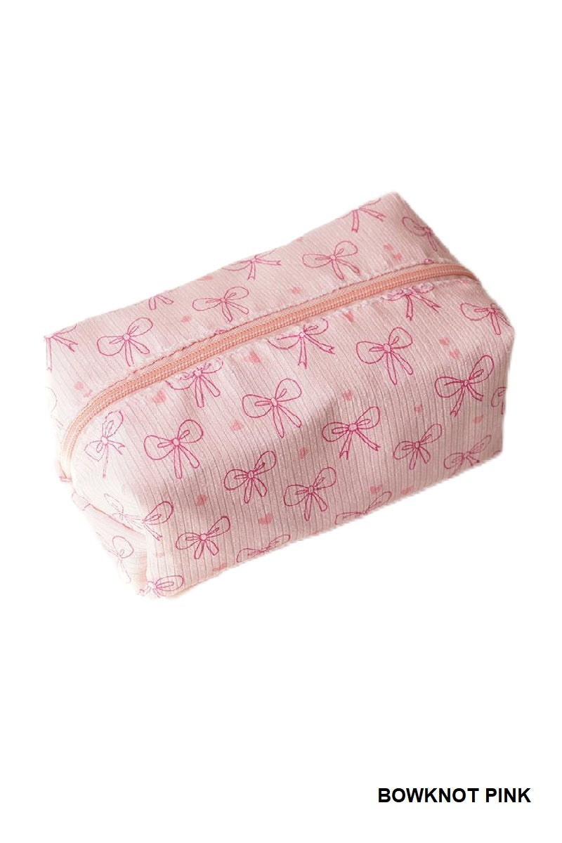 Bowtie Cosmetic Pouch