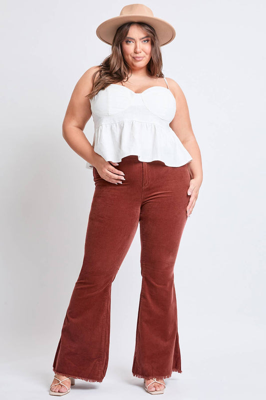 Chloe Corduroy Flare Jeans