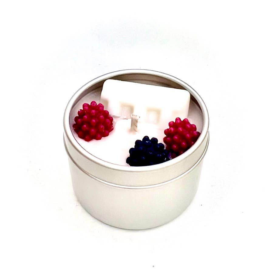 Black Raspberry Vanilla Artisanal Soy Candle