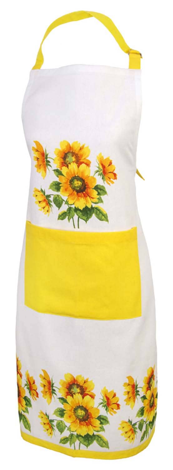 Sunflowers Cotton Apron